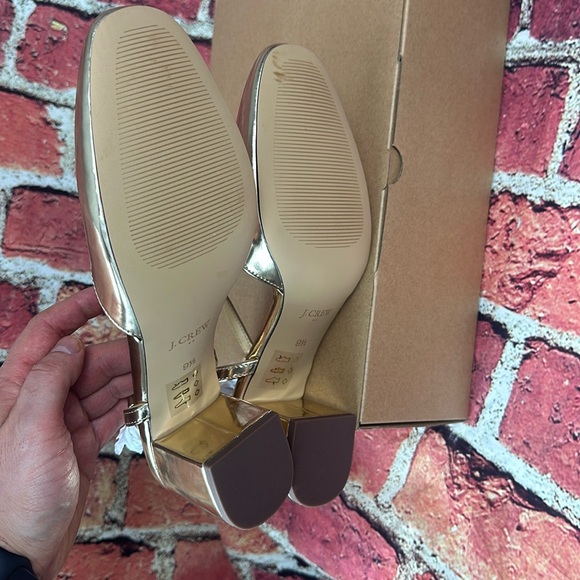 J.Crew T-strap heels new with tags size women’s 9.5 - Picture 11 of 13